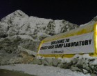 Outside Everest Base Camp Laboratory